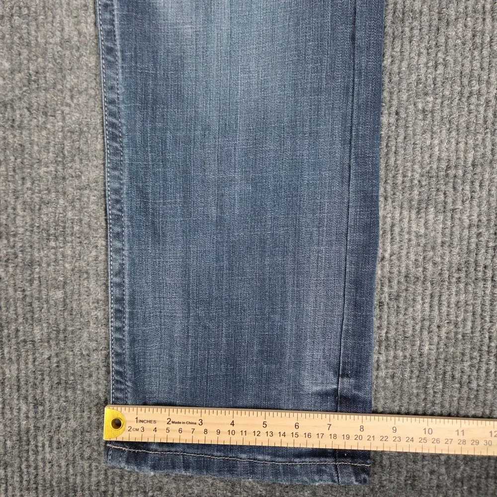 Wrangler Rock 47‎ Mens Slim Straight Medium Wash Jeans Blue MRS47RX 32x30